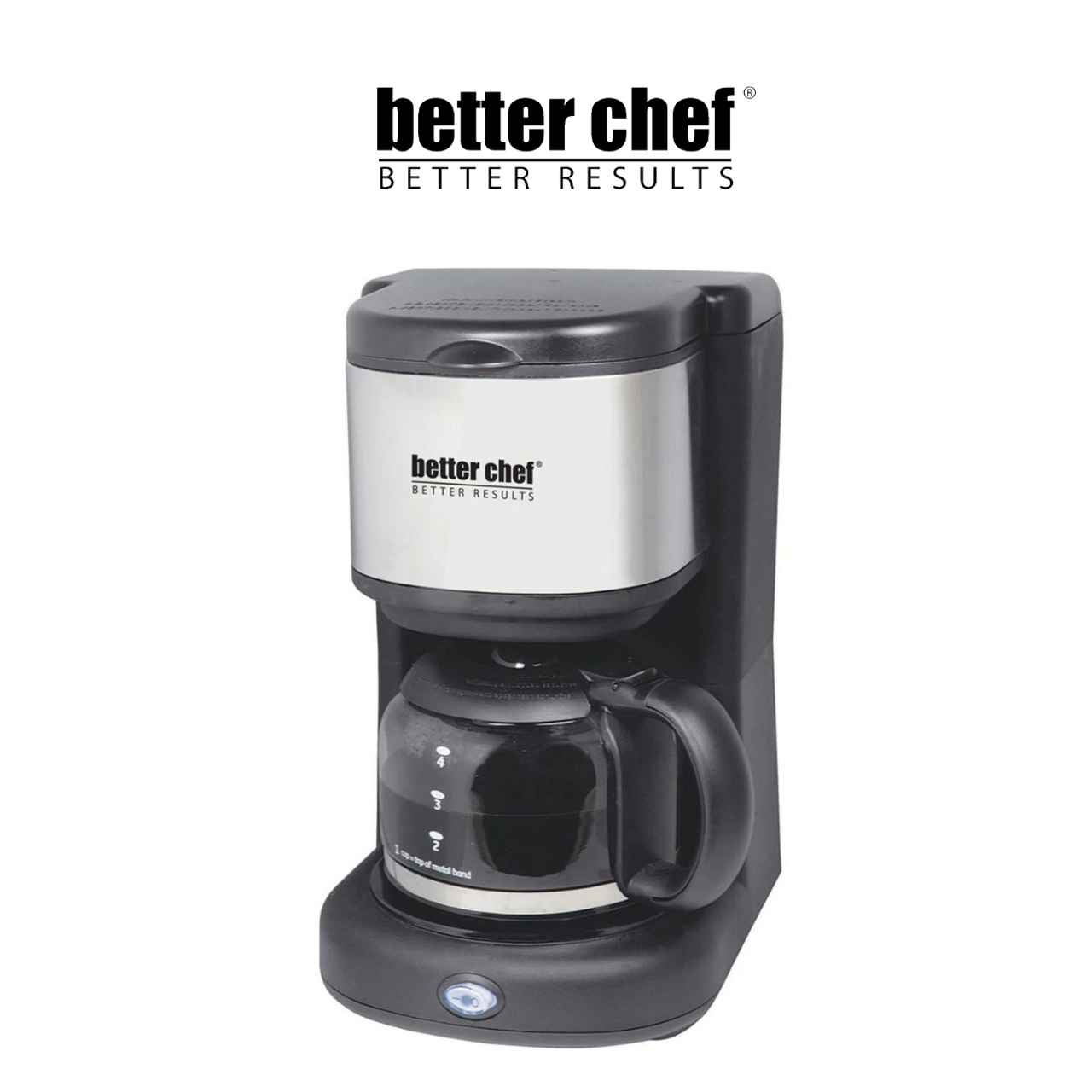 Better Chef 4-Cup Coffeemaker with Grab-A-Cup Feature product image