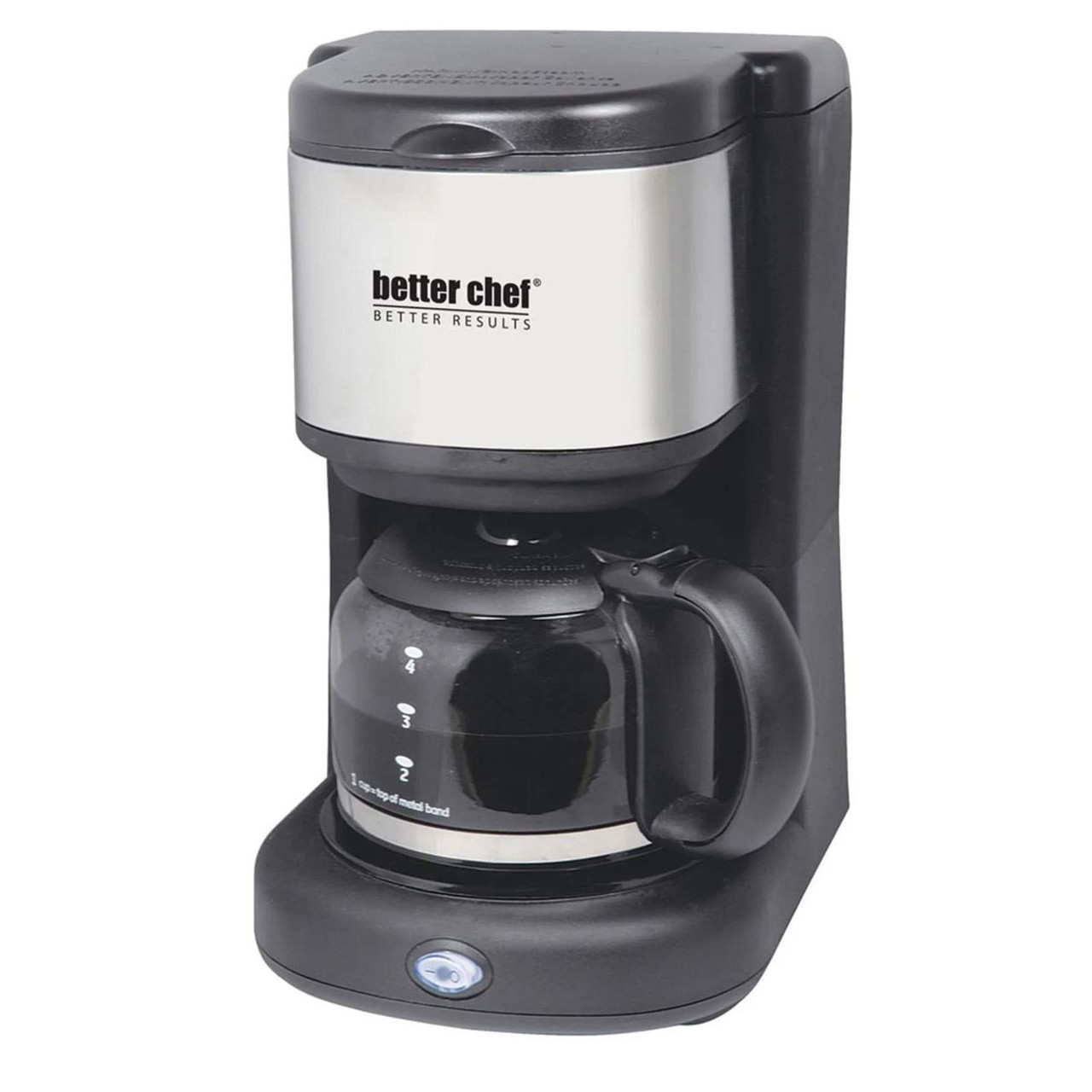 Better Chef 4-Cup Coffeemaker with Grab-A-Cup Feature product image