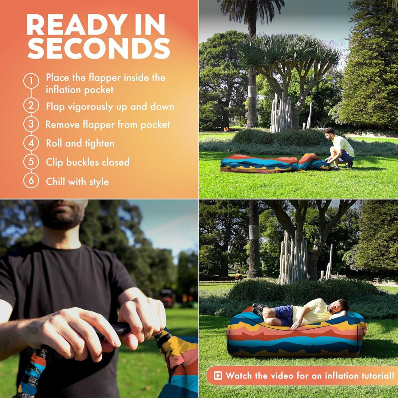 Inflatable Couch for Camping product image