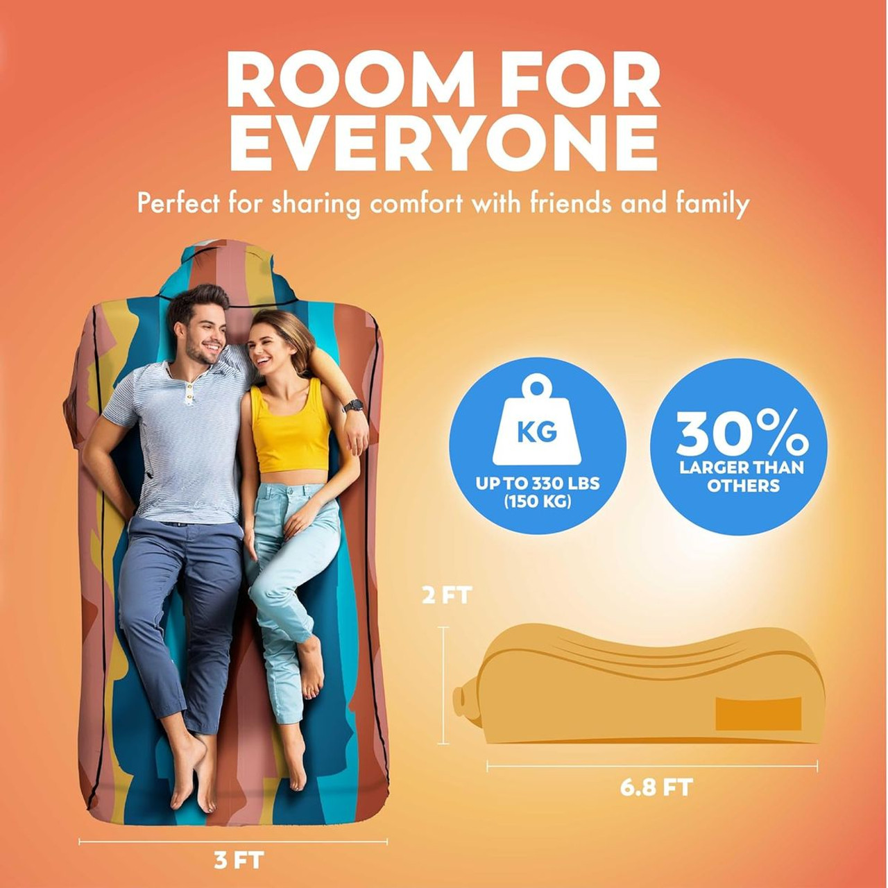 Inflatable Couch for Camping product image
