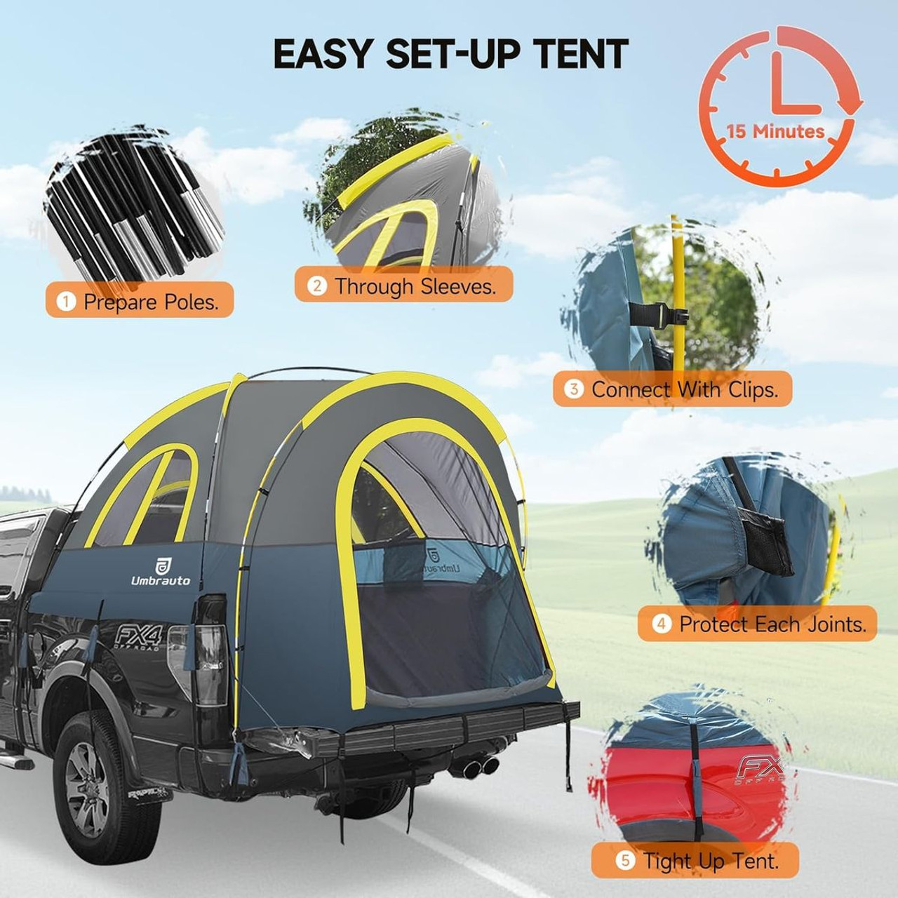 Truck Bed Tent (5.5-6ft) product image