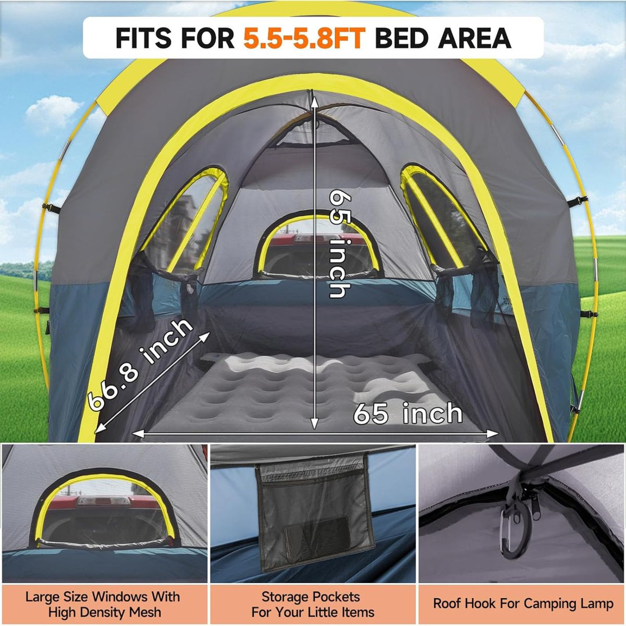 Truck Bed Tent (5.5-6ft) product image