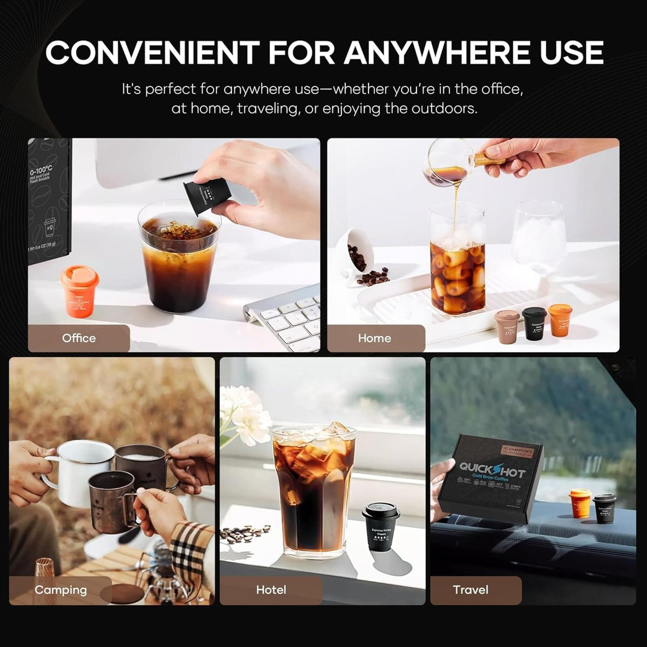 QuickShot Instant Cold Brew Coffee Pods product image