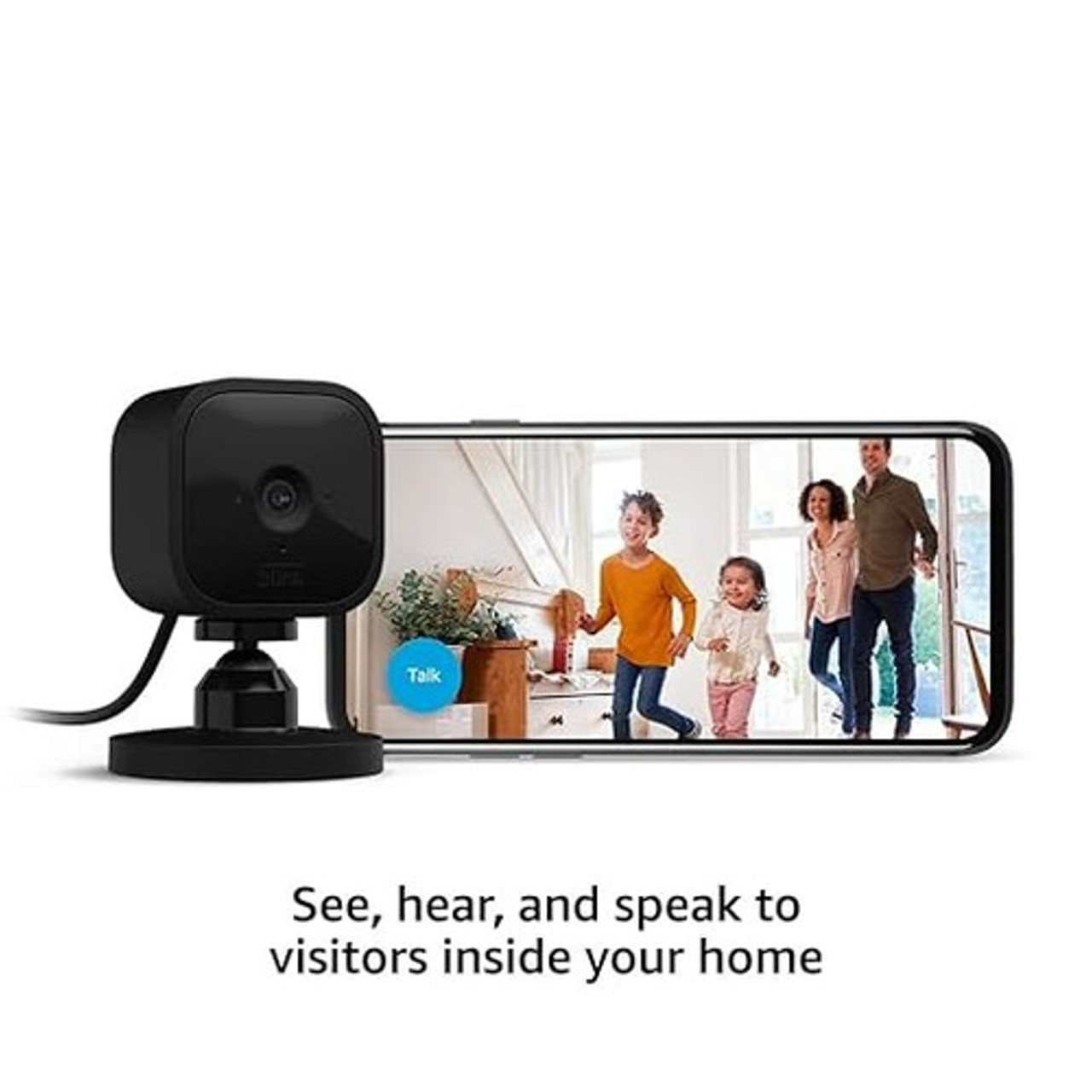 Blink Mini Indoor Plug-in Smart Camera,1080p HD, Night Vision product image