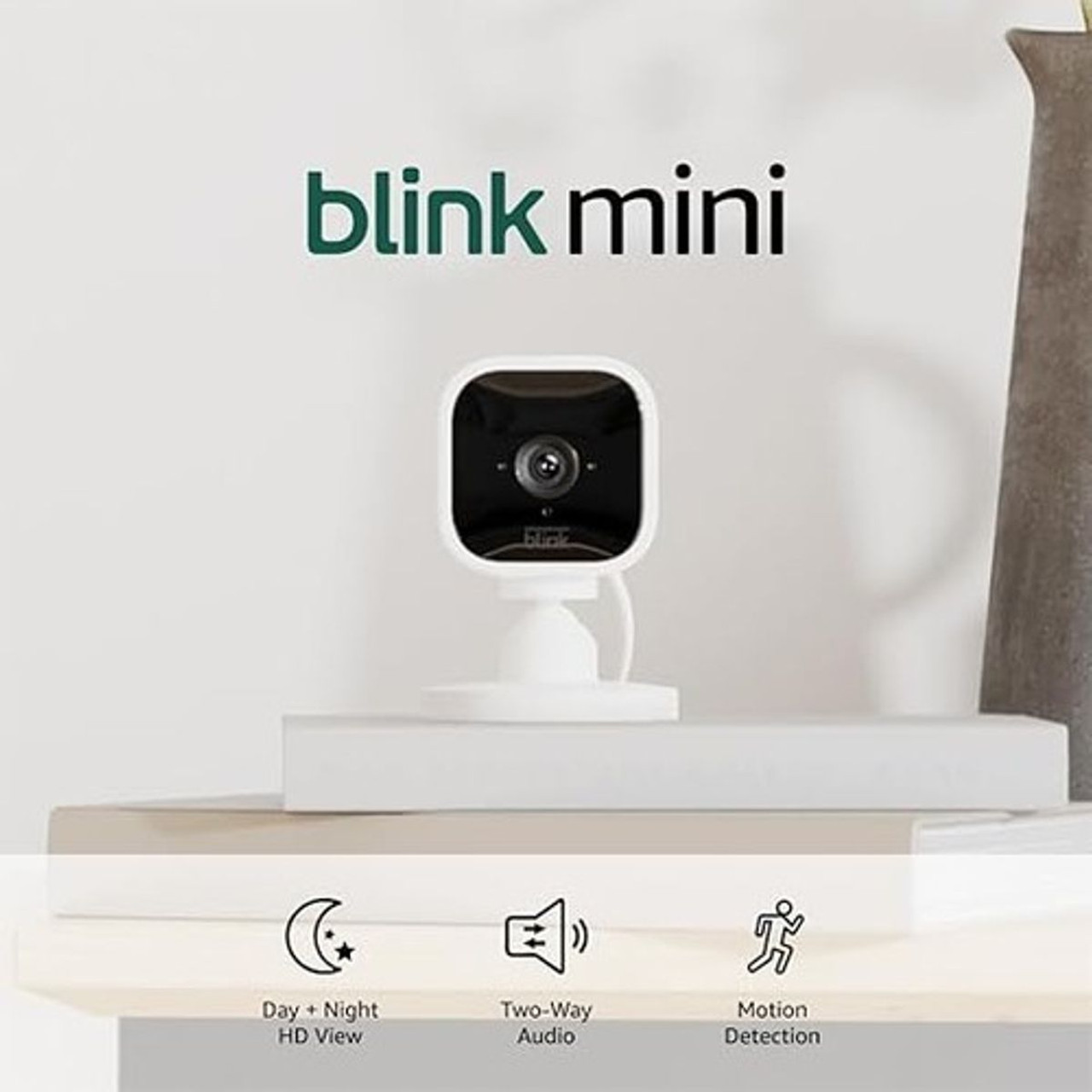 Blink Mini Indoor Plug-in Smart Camera,1080p HD, Night Vision product image