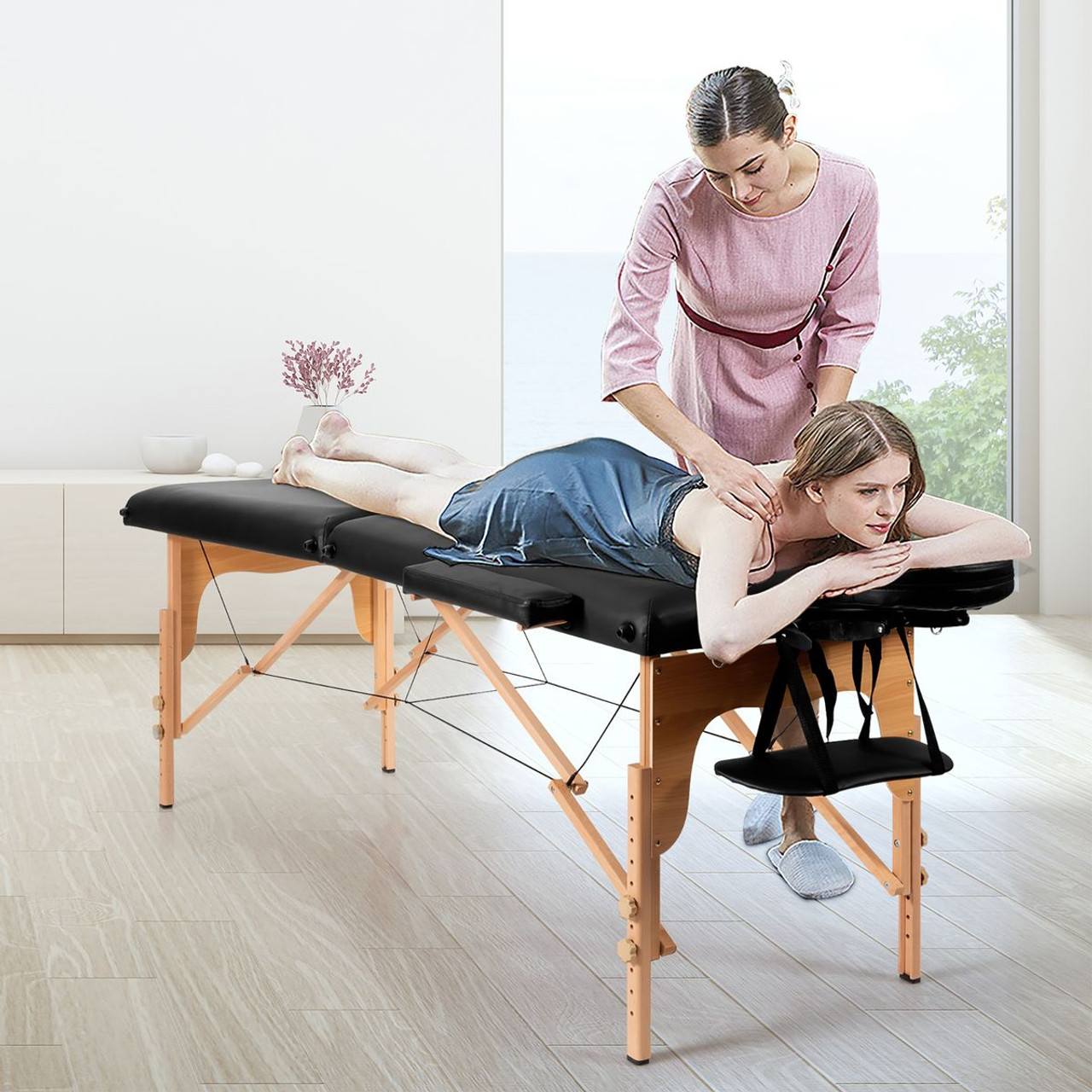 84'' Portable Massage Table with Carry Case product image