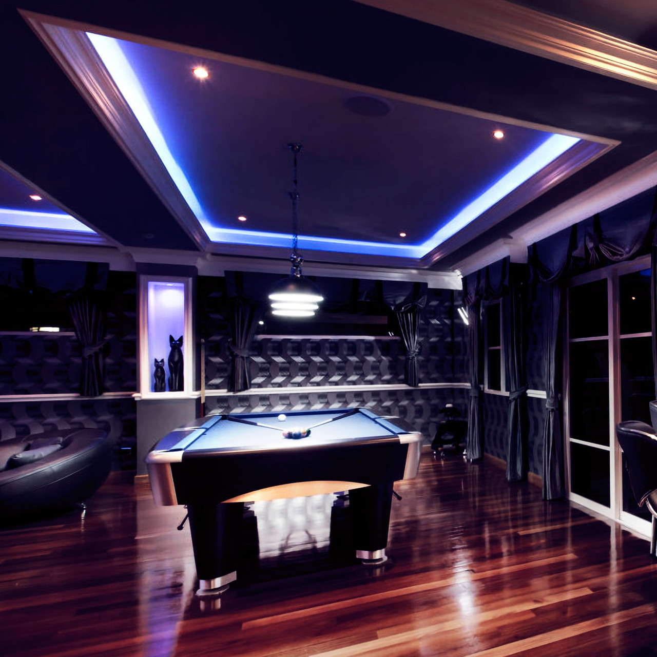 16.5-Foot LED Strip Lights with Easy-Install Adhesive Back and Remote product image
