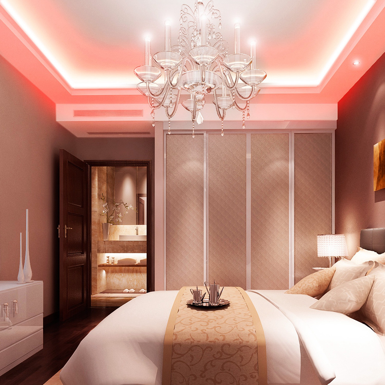 16.5-Foot LED Strip Lights with Easy-Install Adhesive Back and Remote product image