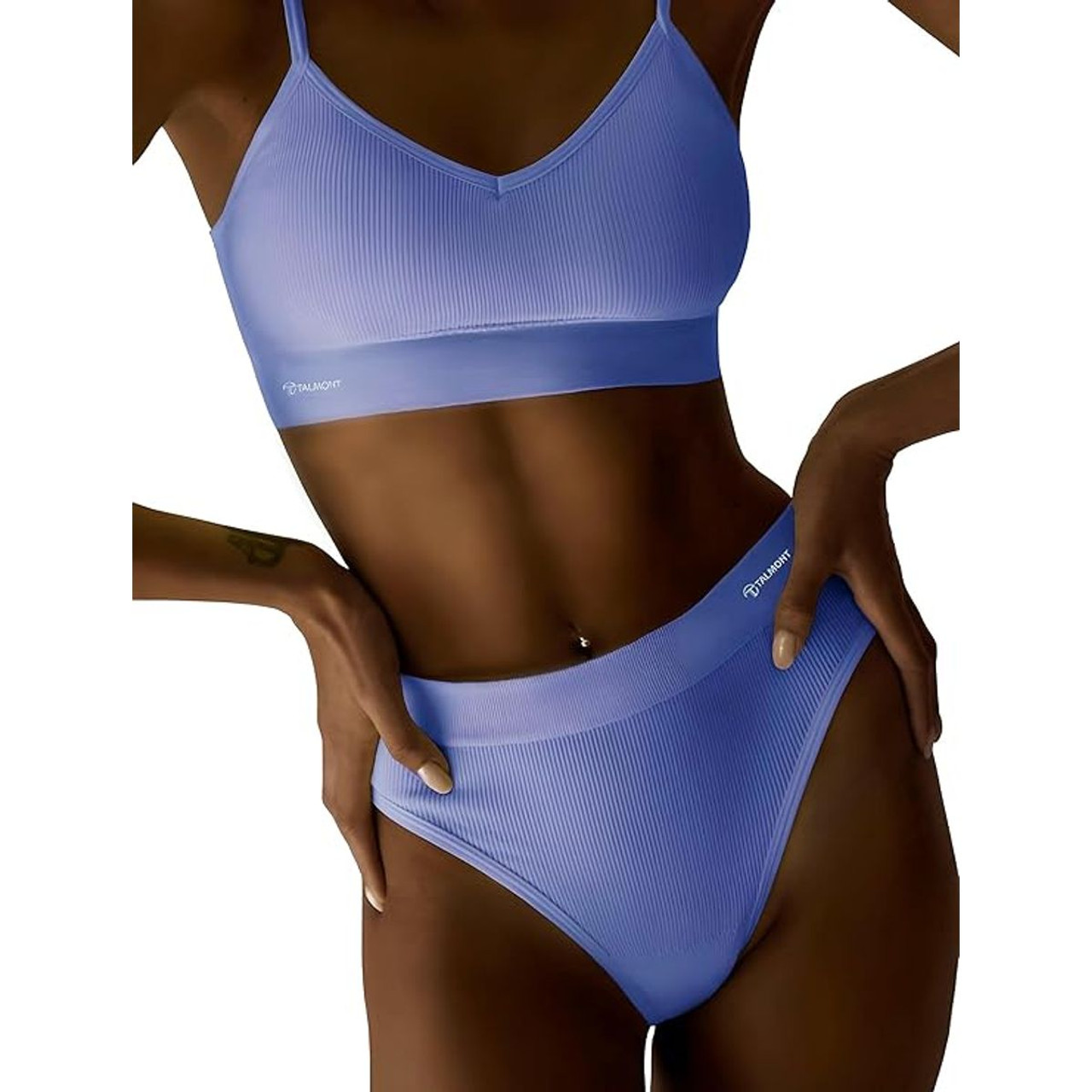 Talmont Seamless Ribbed Bra & Panty Set product image