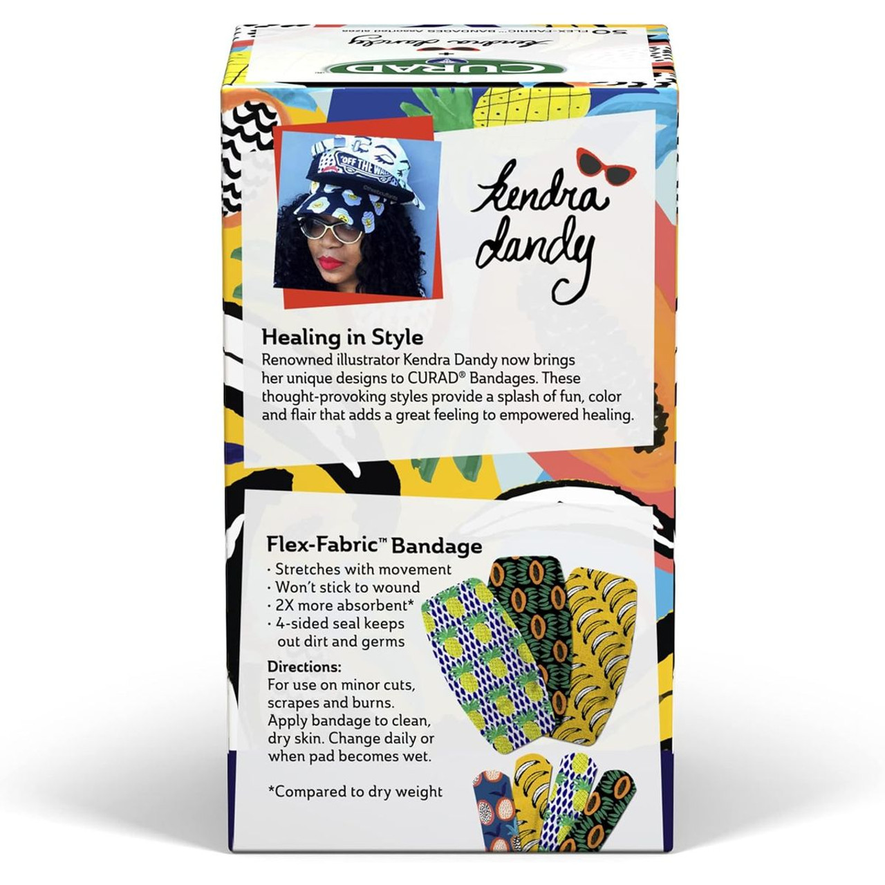 Curad Kendra Dandy Designer Adhesive Fabric Bandages (3-Pack) product image