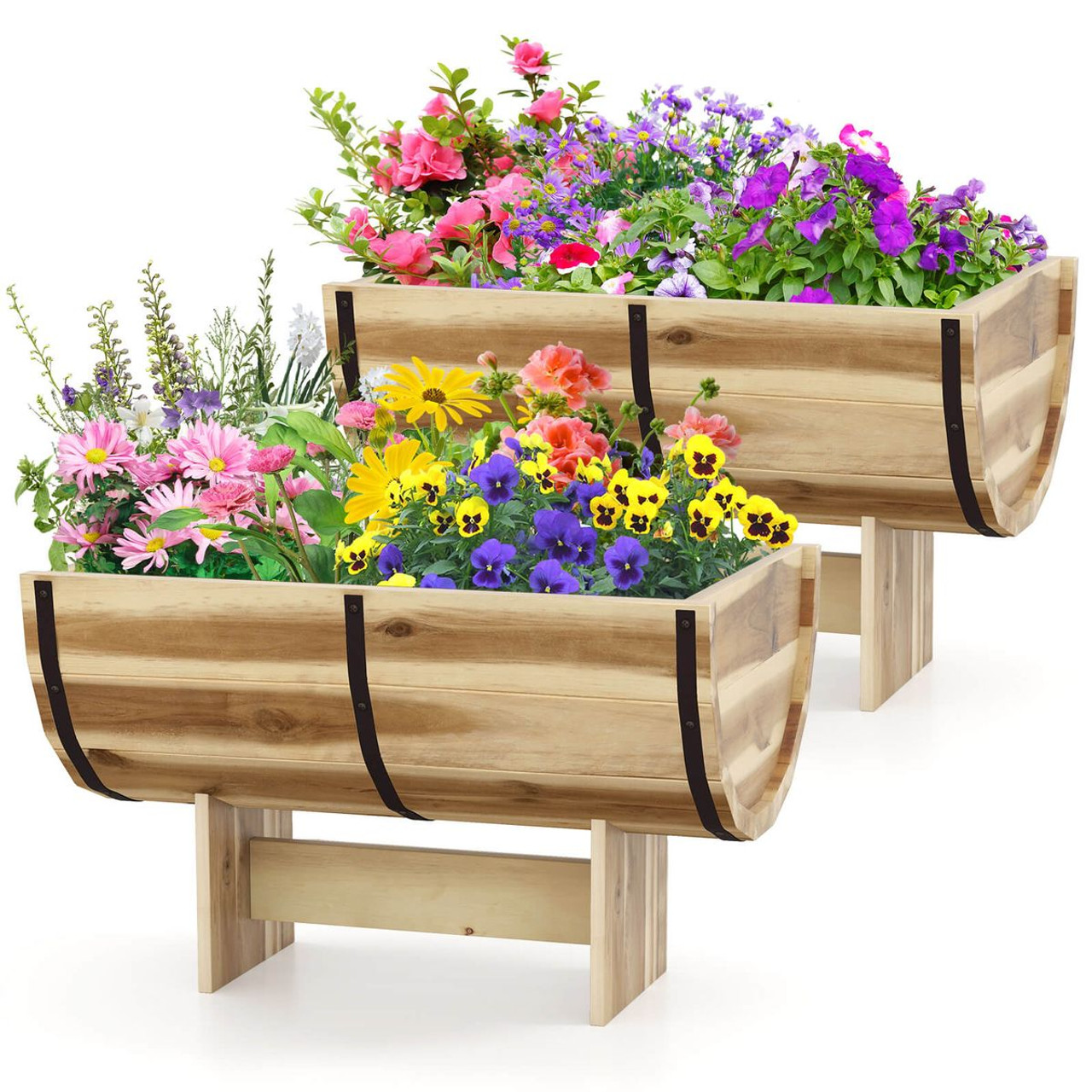 Outdoor Wooden Planter Box product image
