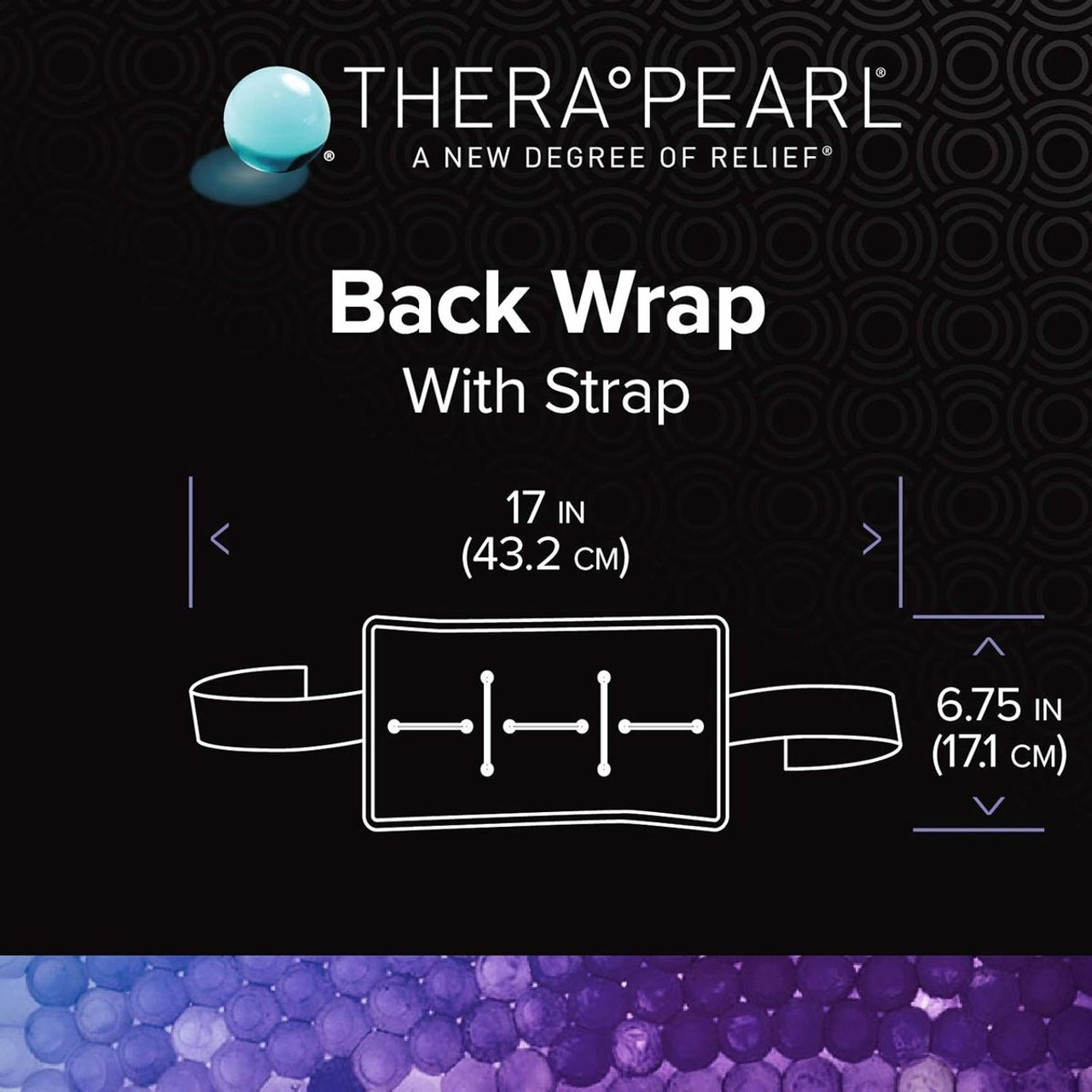 TheraPearl Wrap with Strap, Color Changing, Hot + Cold, Reusable (2-Pack) product image