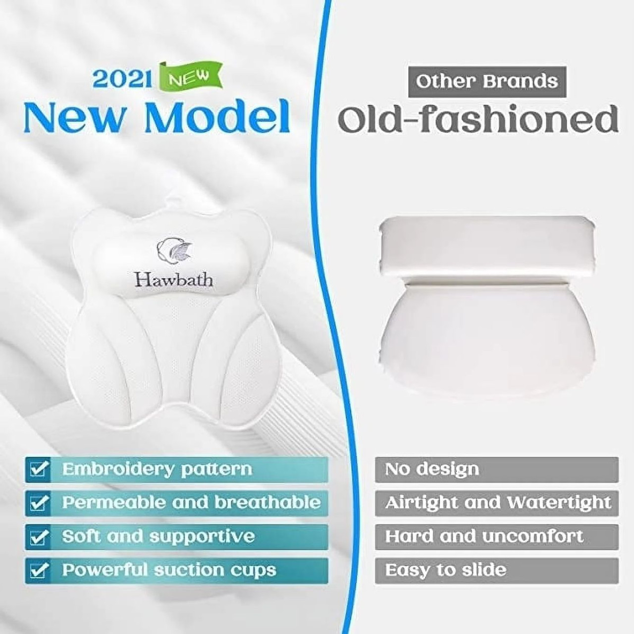 Ultra-Soft Bath Pillow  product image