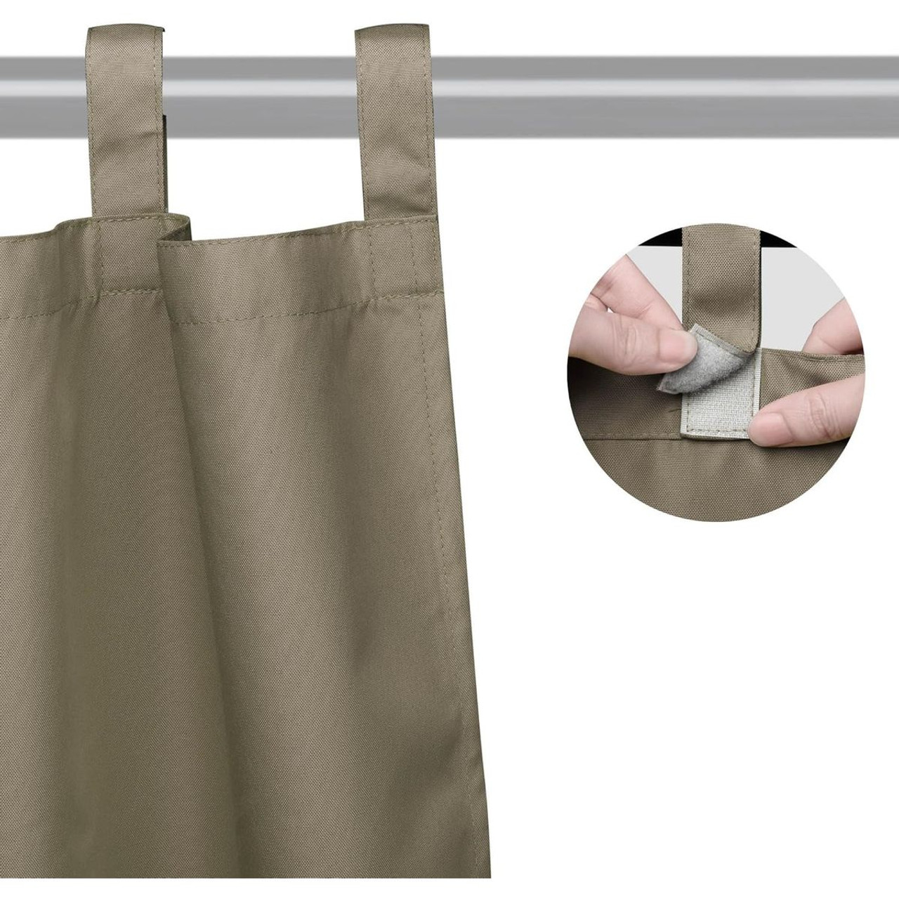 54"x108" Outdoor Tab Top Curtain Panel  product image