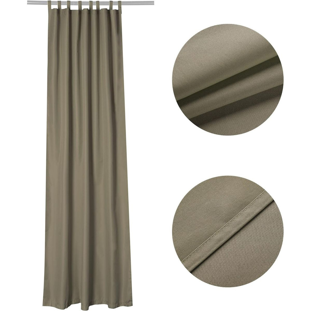 54"x108" Outdoor Tab Top Curtain Panel  product image