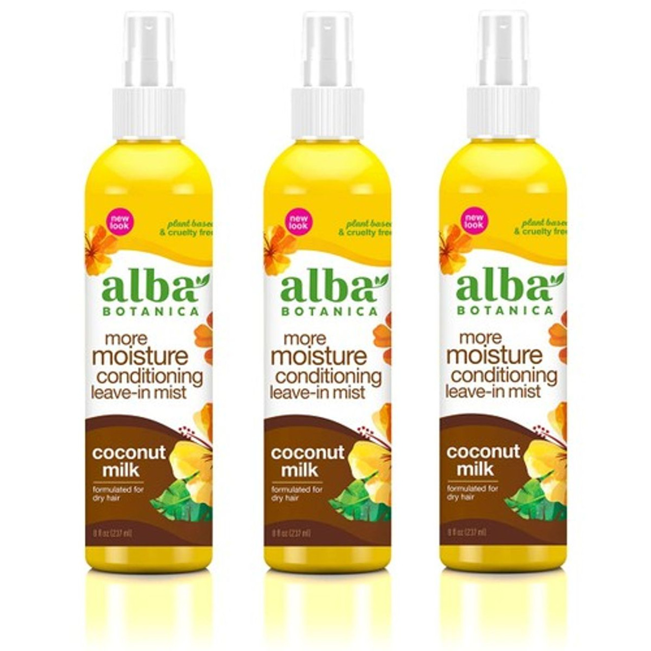 Alba Botanica More Moisture Conditioning Leave-in Mist (3-Pack) product image