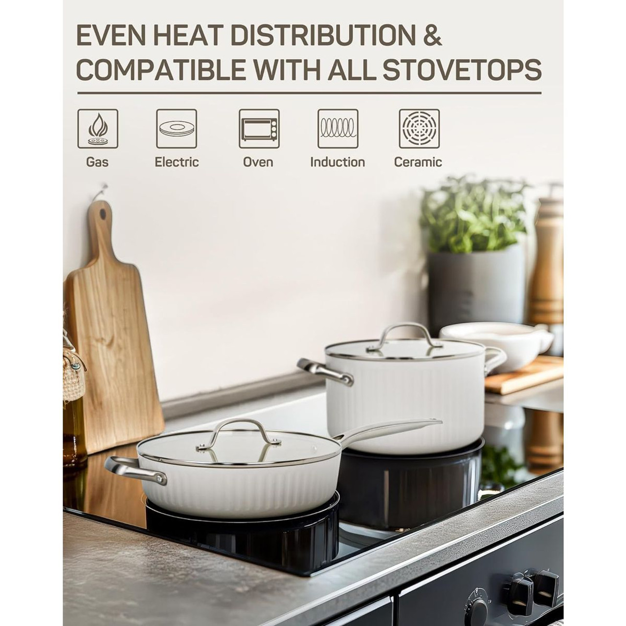 10-Piece Nonstick Cookware Set product image