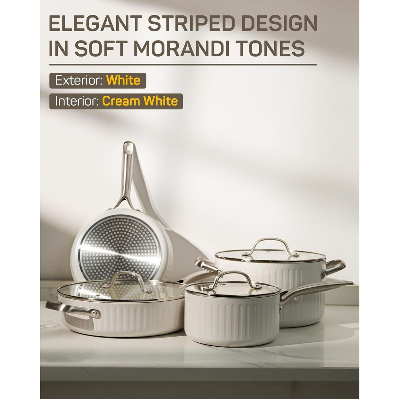 10-Piece Nonstick Cookware Set product image