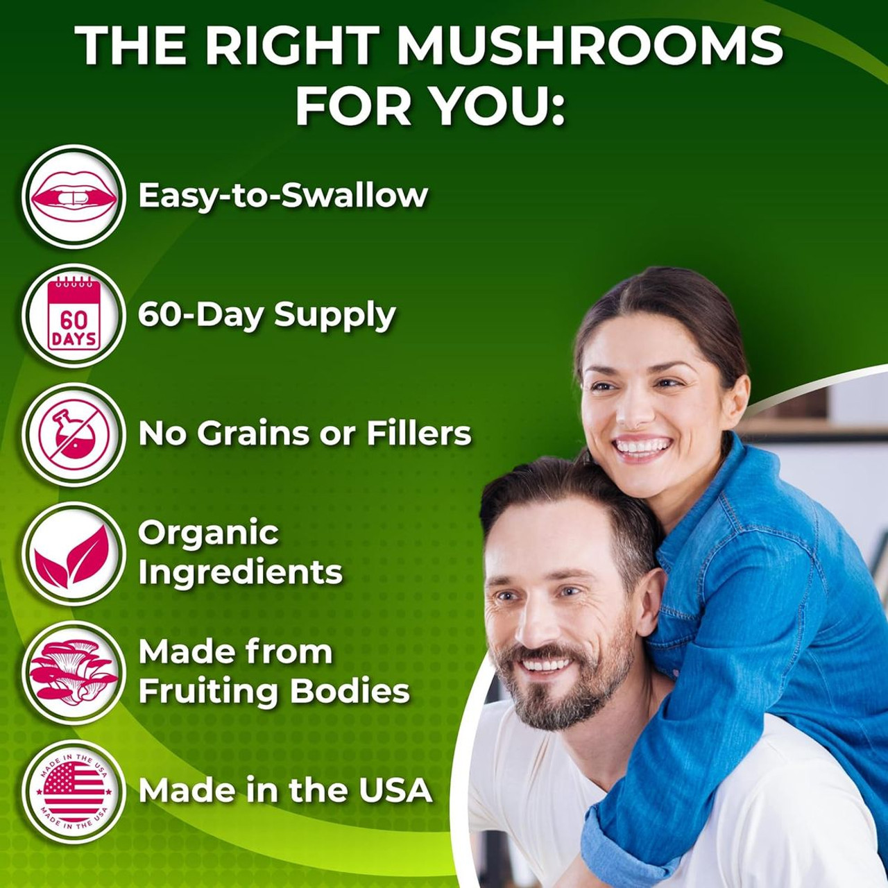 7-in-1 Organic Mushroom Complex (120-ct) product image