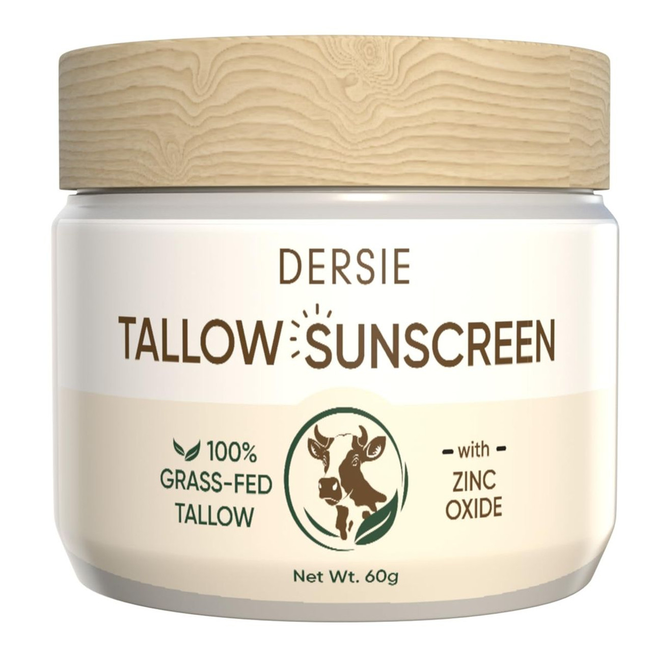 Beef Tallow Sunscreen with Zinc Oxide product image