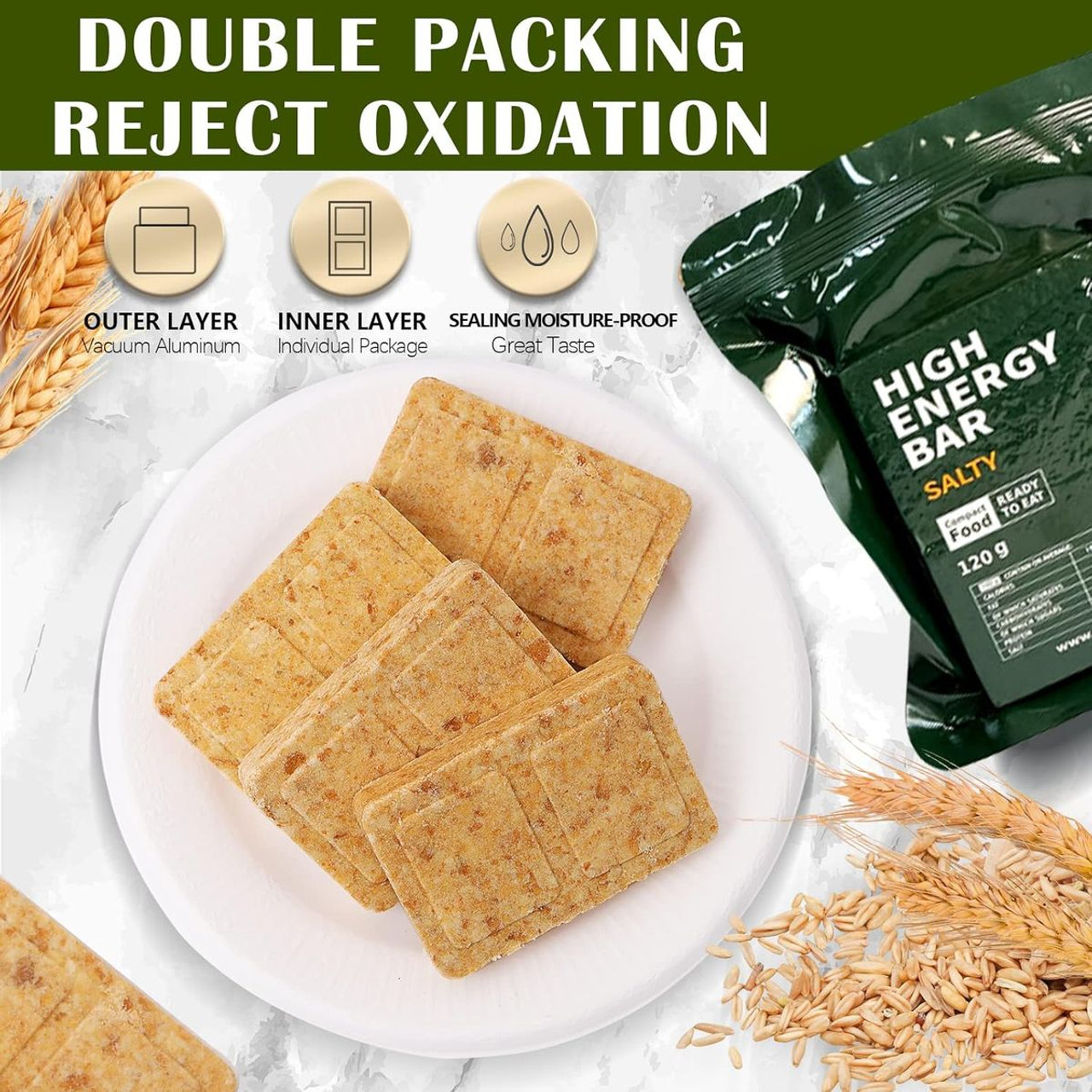 Emergency Food Ration Bars (12-Pack) product image
