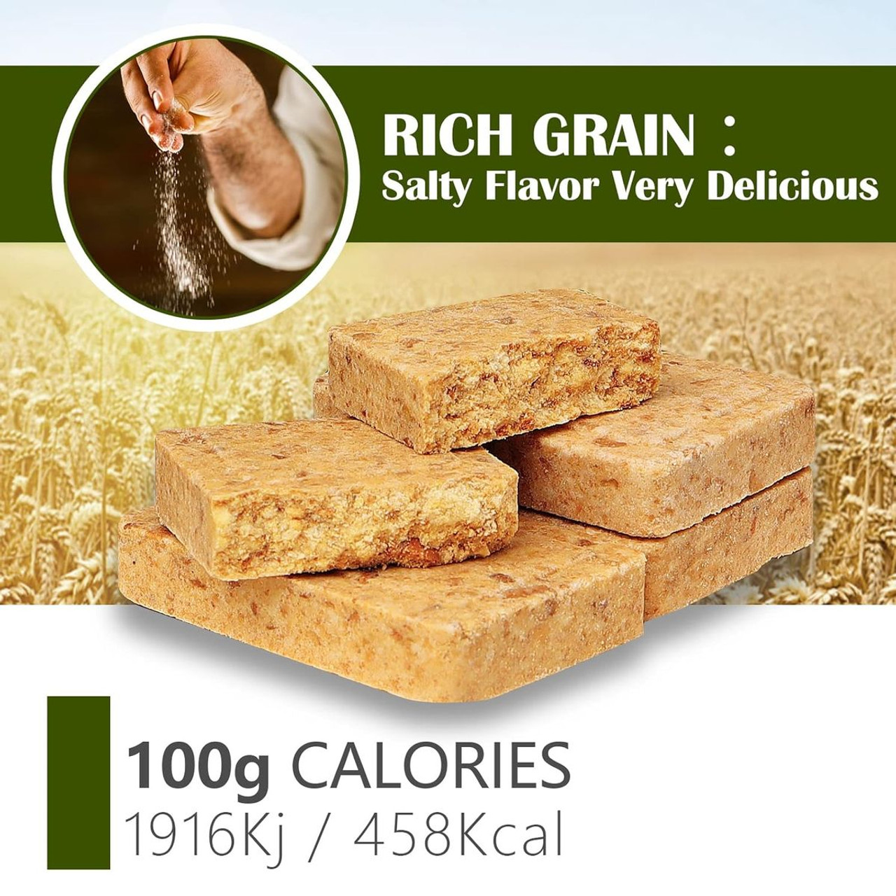 Emergency Food Ration Bars (12-Pack) product image