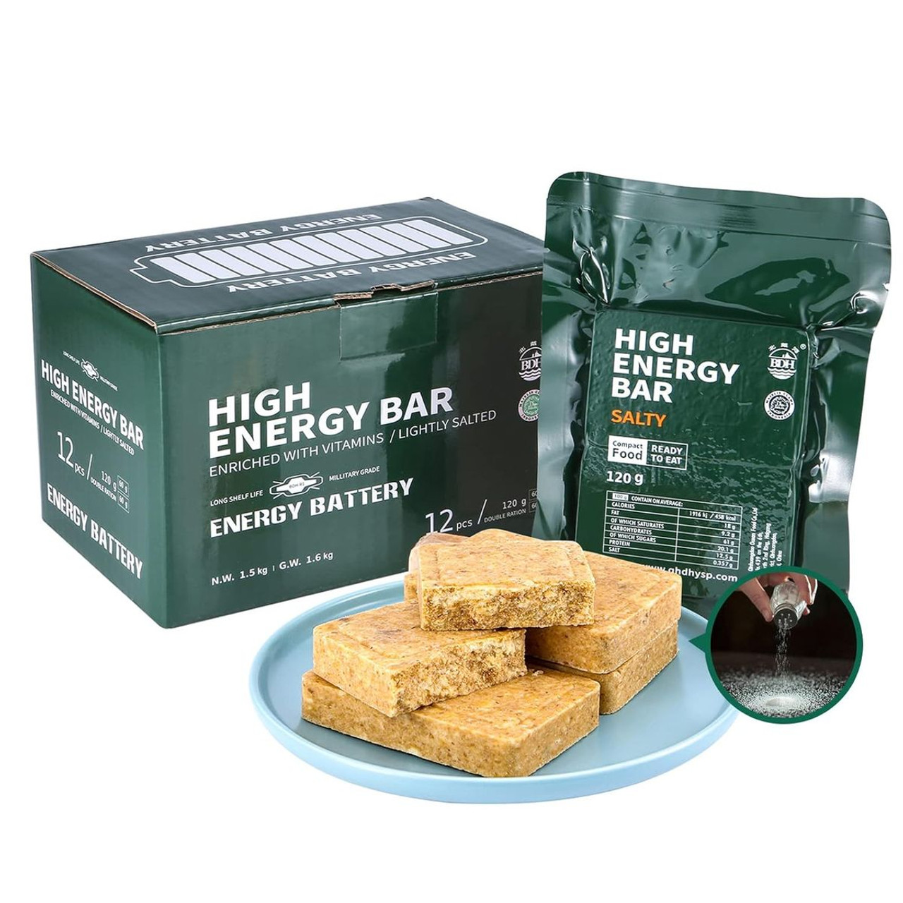 Emergency Food Ration Bars (12-Pack) product image