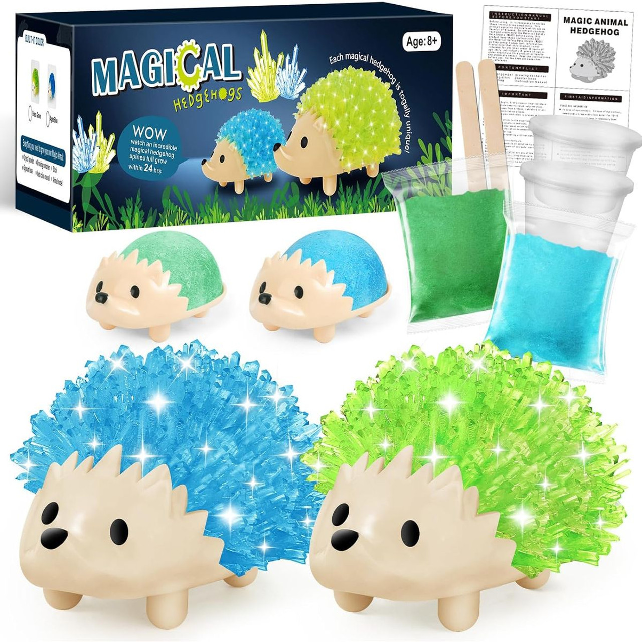 Hedgehog Crystal Growing Kit product image
