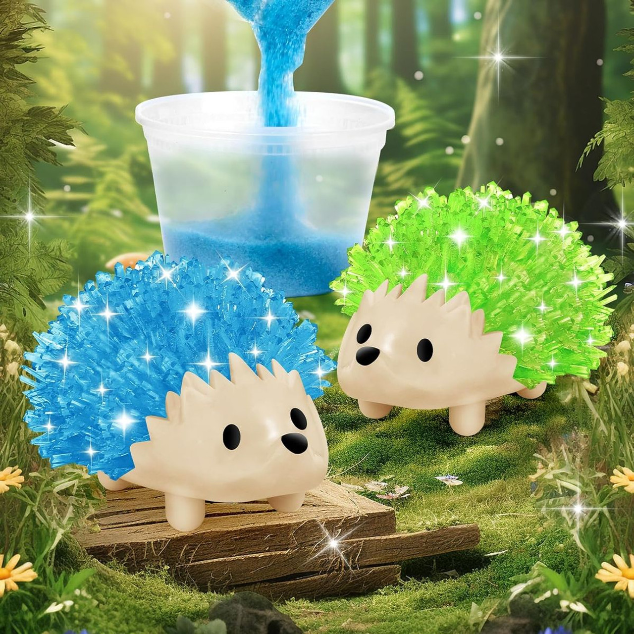 Hedgehog Crystal Growing Kit product image