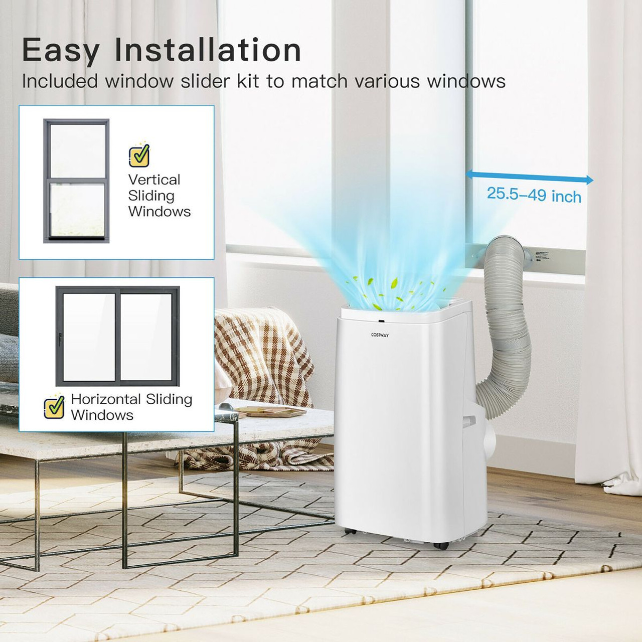 3-in-1 Portable Air Conditioner (6350 BTU) product image