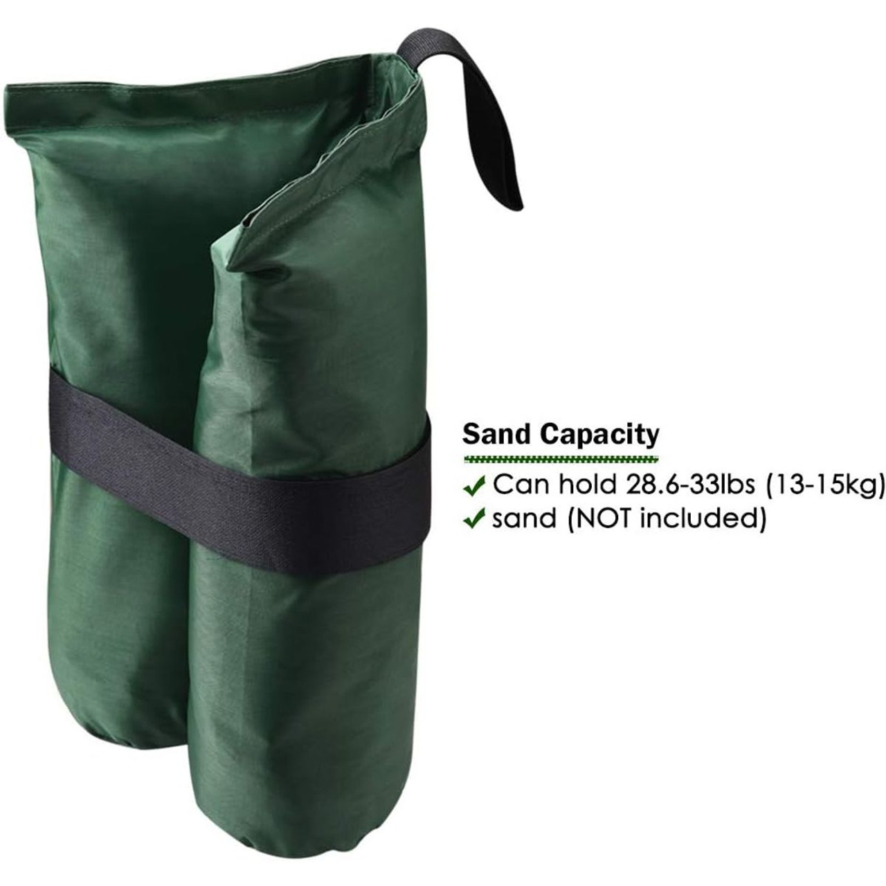 Weight Sand Bag Oxford + PU Coating with Grommet (Set of 4) product image