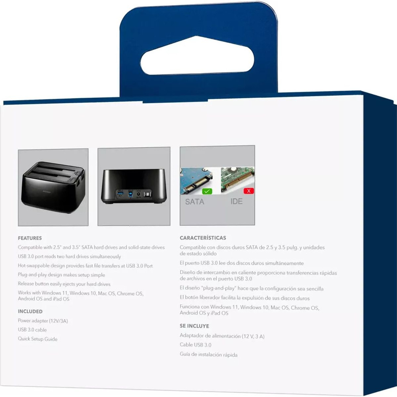Insignia™ 2-Bay HDD Docking Station product image