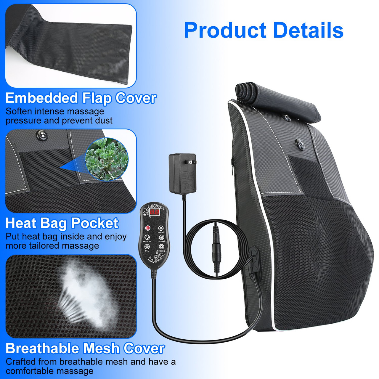 Heated Back Massager product image