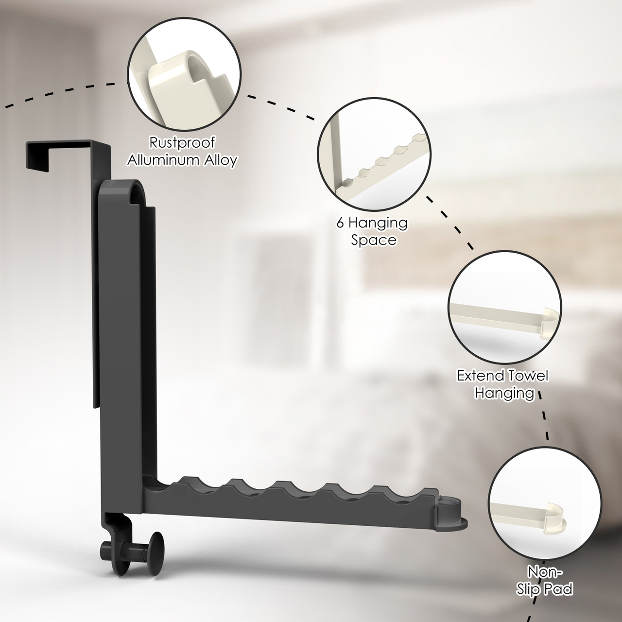 Over The Door Hanger Hook (2-Pack) product image