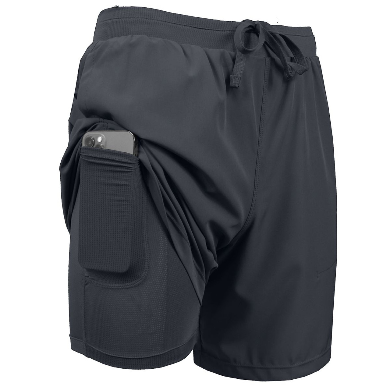Men’s 2-in-1 Stretch Running Shorts with Liner (4-Pack) product image