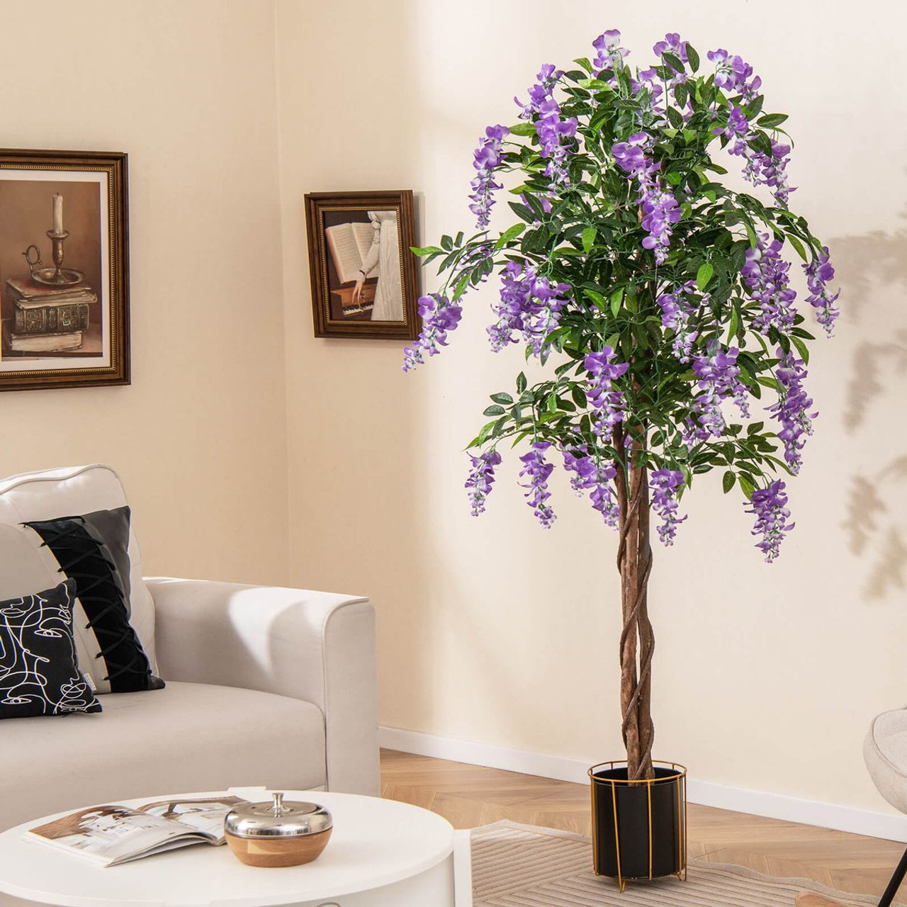 5.5 ft Artificial Wisteria Tree product image
