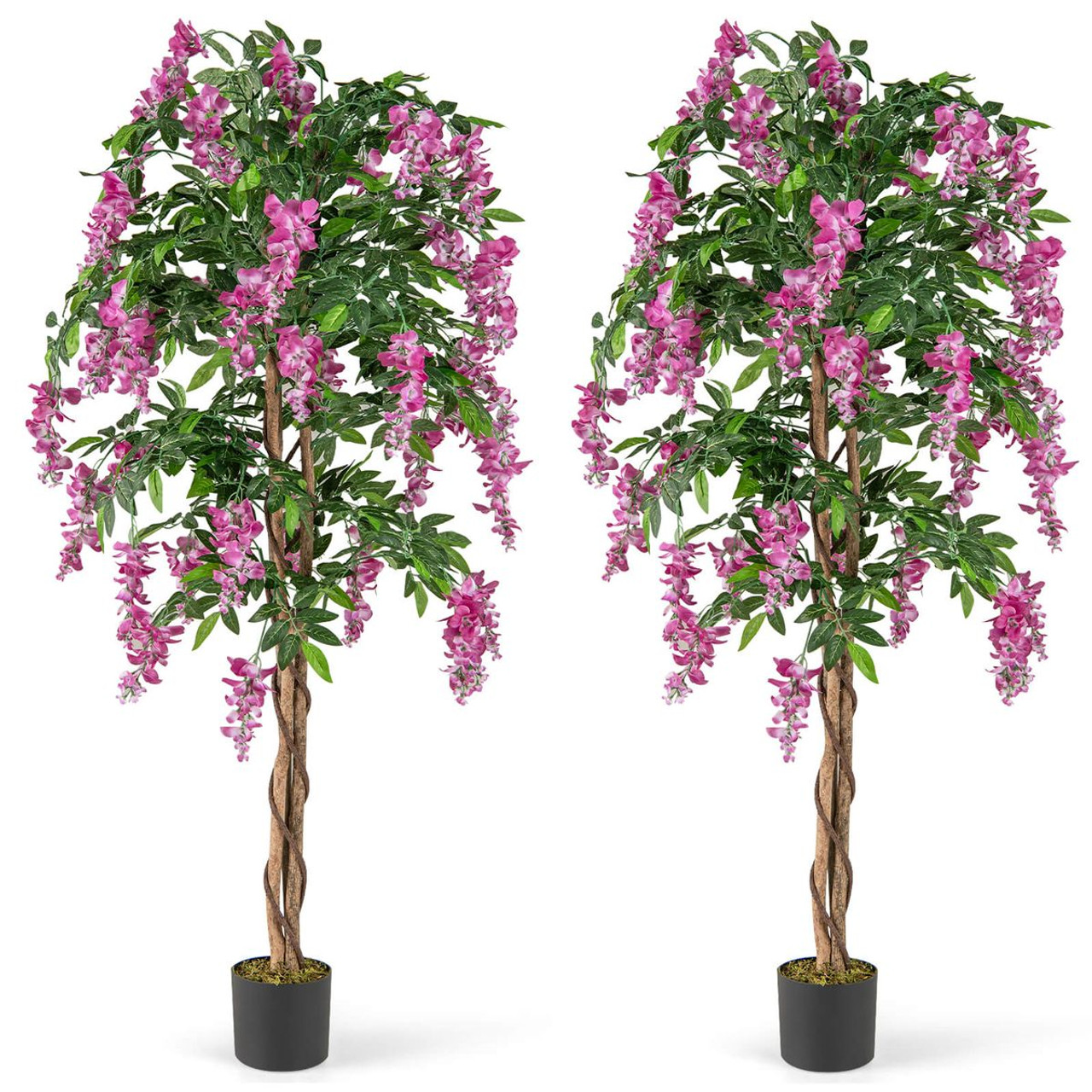 5.5 ft Artificial Wisteria Tree product image