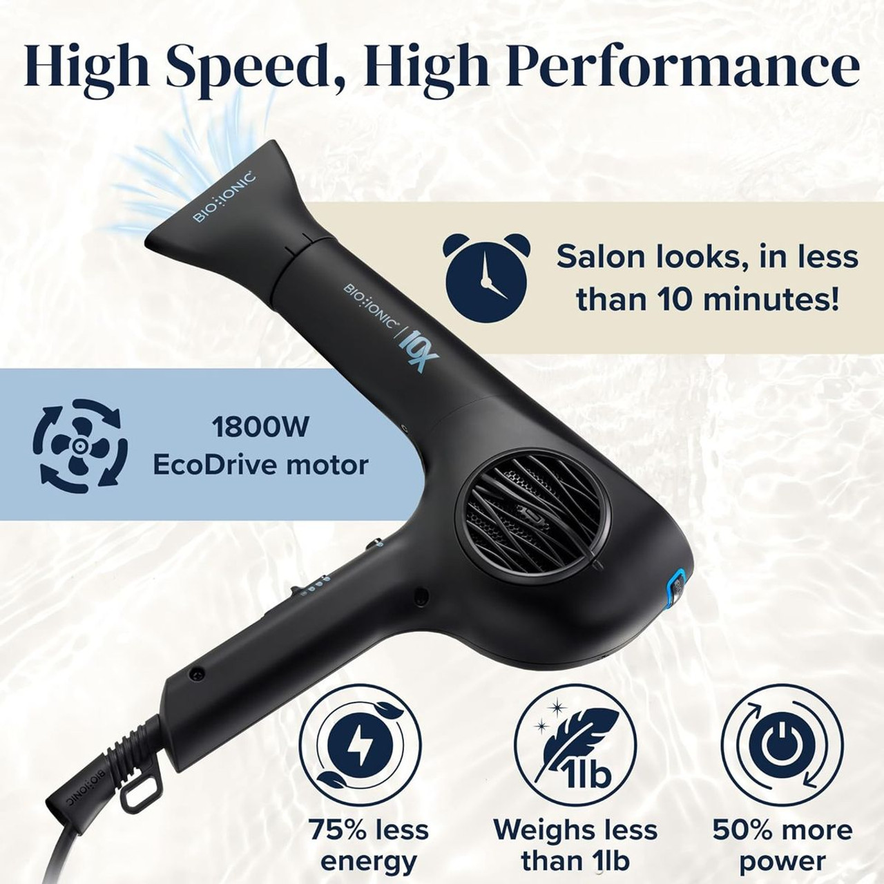 Bio Ionic 10x Ultralight Speed Dryer product image