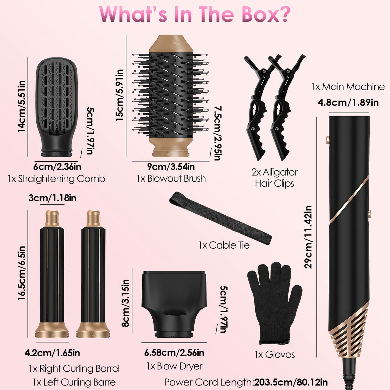 Laromni 5-In-1 Blow Dryer Brush product image