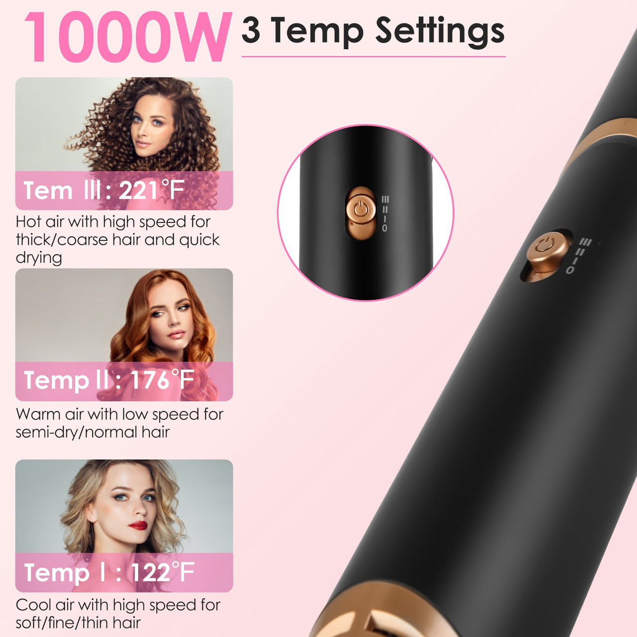 Laromni 5-In-1 Blow Dryer Brush product image