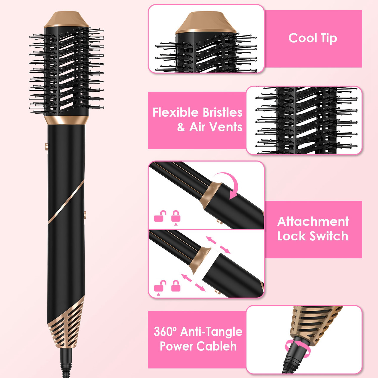 Laromni 5-In-1 Blow Dryer Brush product image
