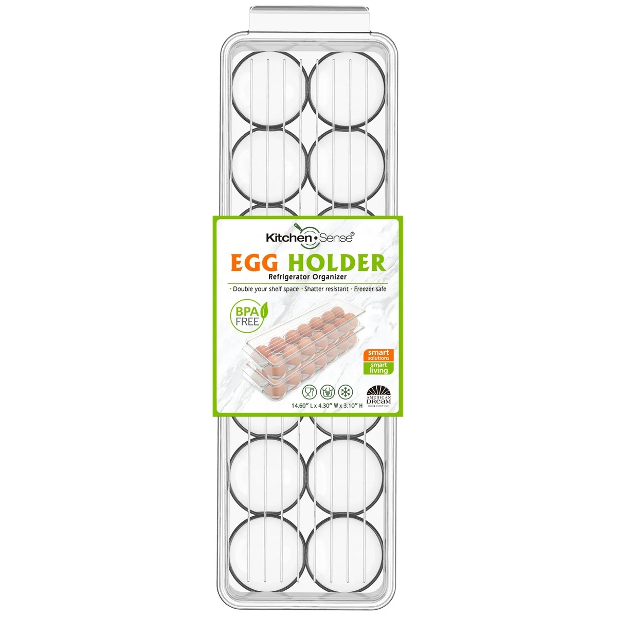 Egg Container with Lid (2-Pack) product image