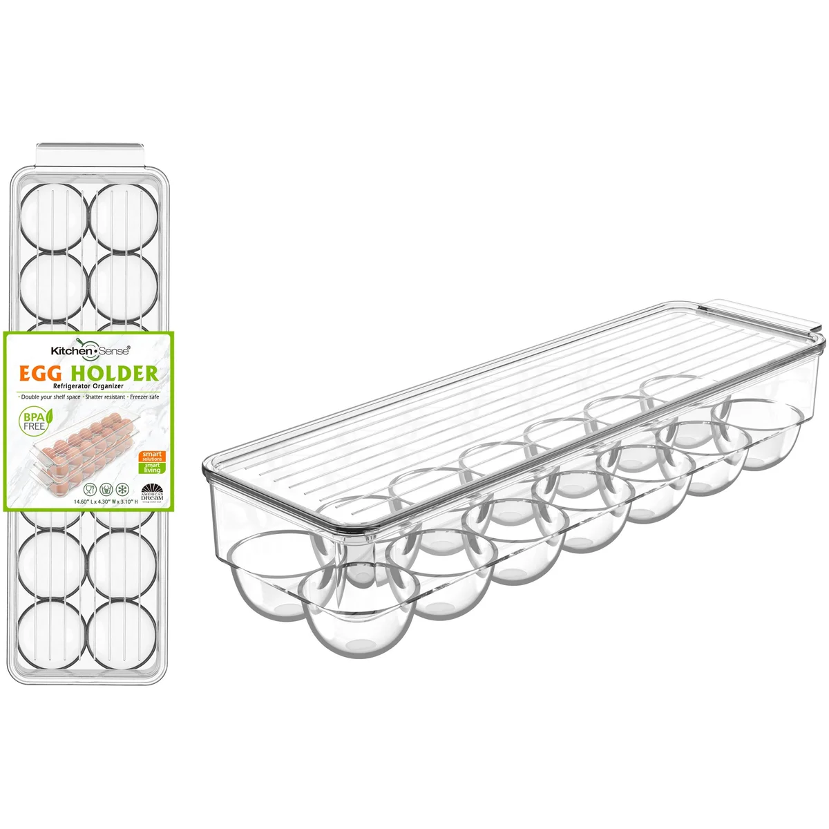 Egg Container with Lid (2-Pack) product image