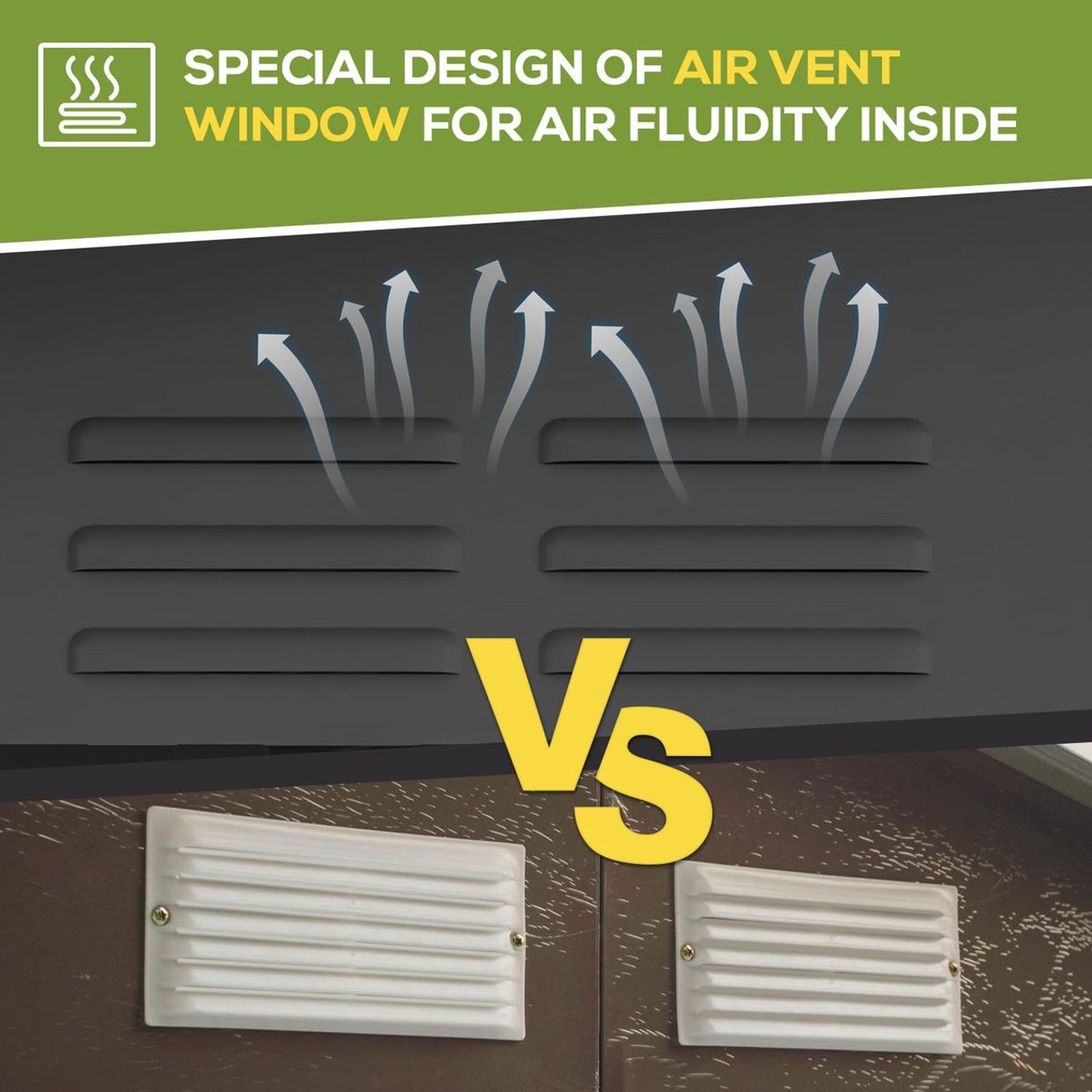 5'x3' Outdoor Storage Shed with Floor Base product image