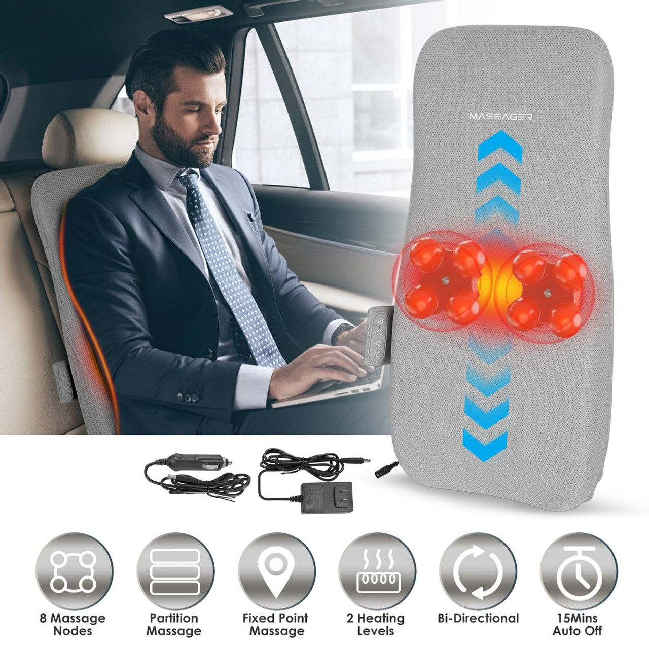 Deep Tissue Massage Pillow product image Deep Tissue Massage Pillow product image