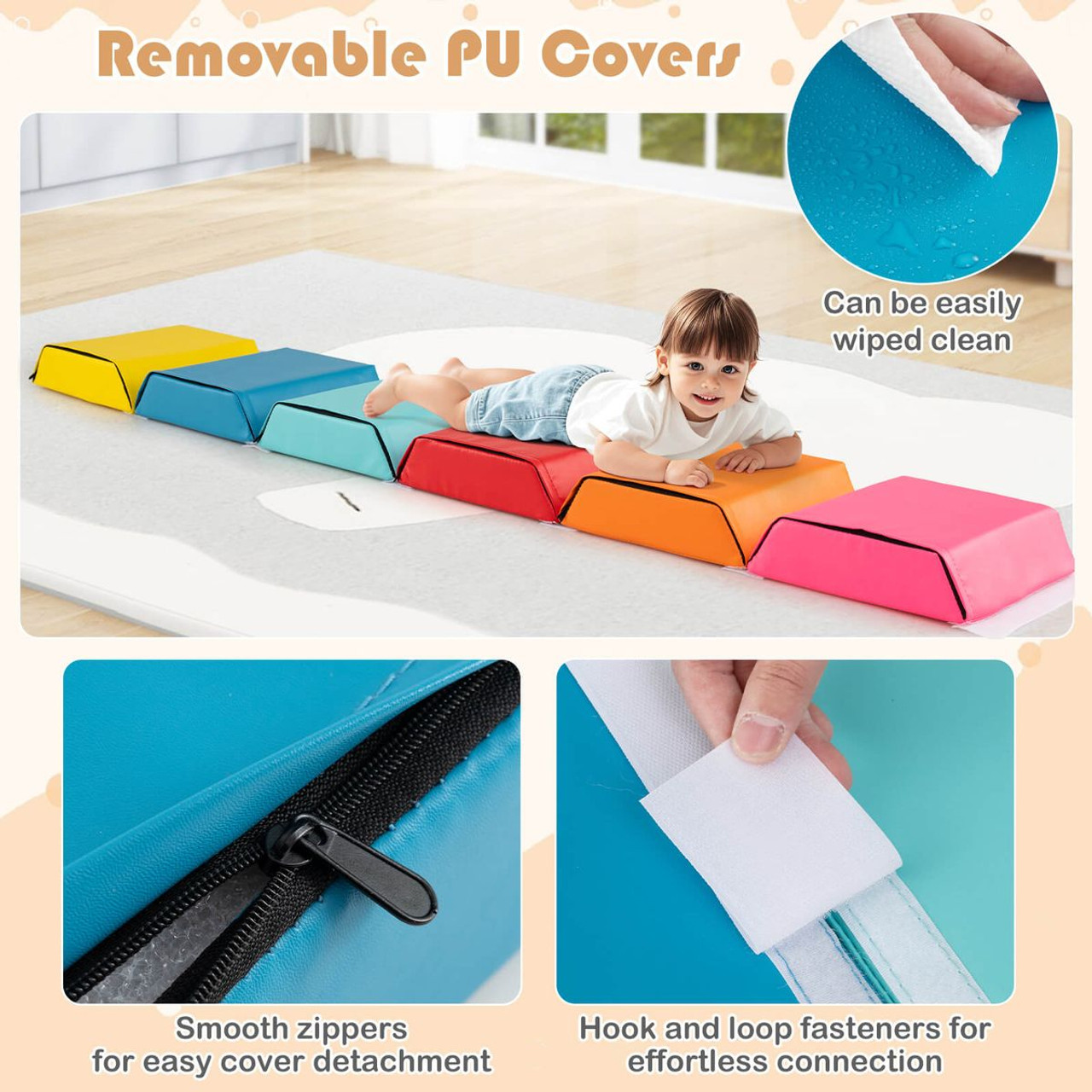 Stackable Exercise Tumble Mat for Kids  product image