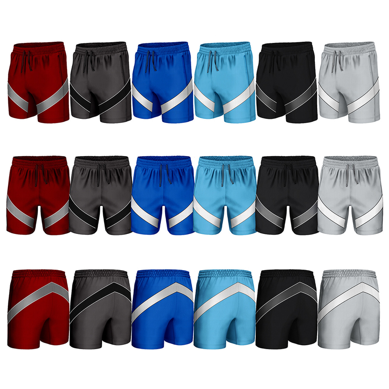 Men's Active Moisture-Wicking Mesh Performance Shorts (5-Pack) product image