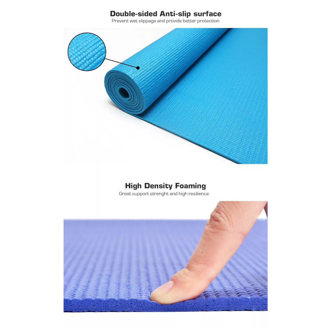 Performance Yoga Mat with Carrying Straps product image