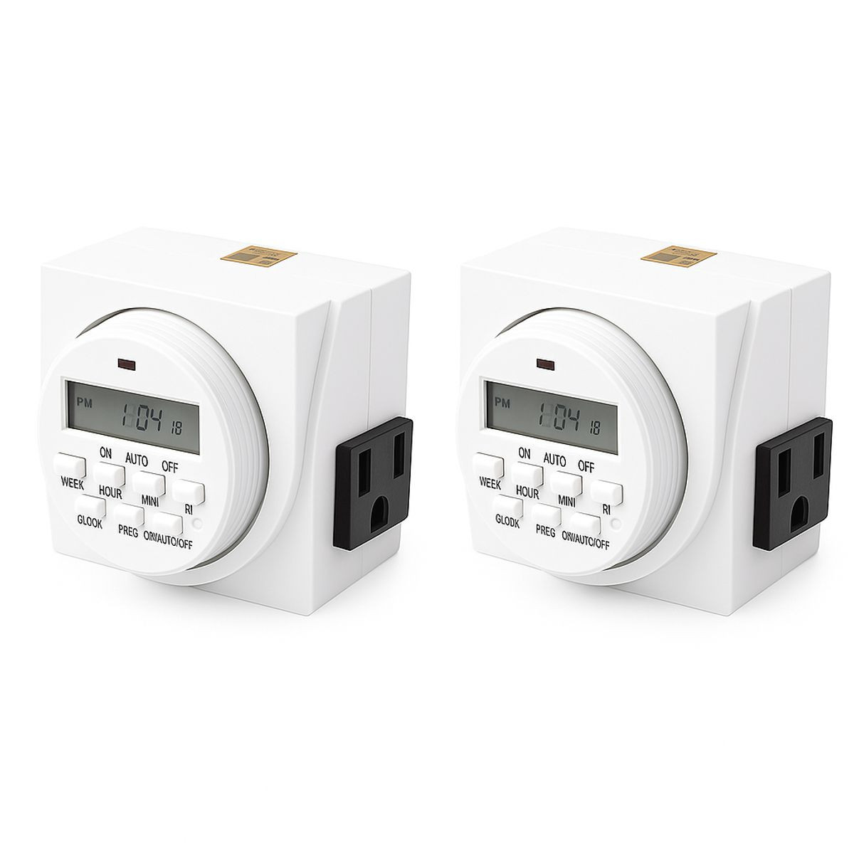 UltraGrow 120V Digital Programmable 7-Day Timer (2-Pack) product image