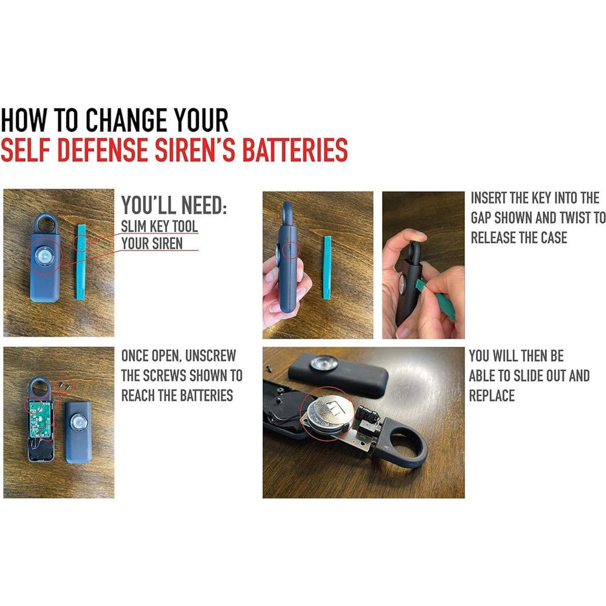 Original Defense® Personal Safety Alarm product image